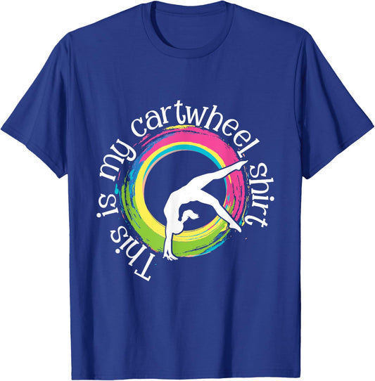 This is My Cartwheel Shirt - Gymnast Acrobatics Gymnastics T-Shirt - T-Shirt | Royal