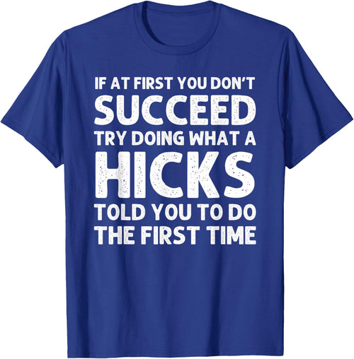 HICKS Funny Surname Family Tree Birthday Reunion Idea