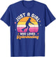 Just A Girl Who Loves Rollerblading T-Shirt - T-Shirt | Royal