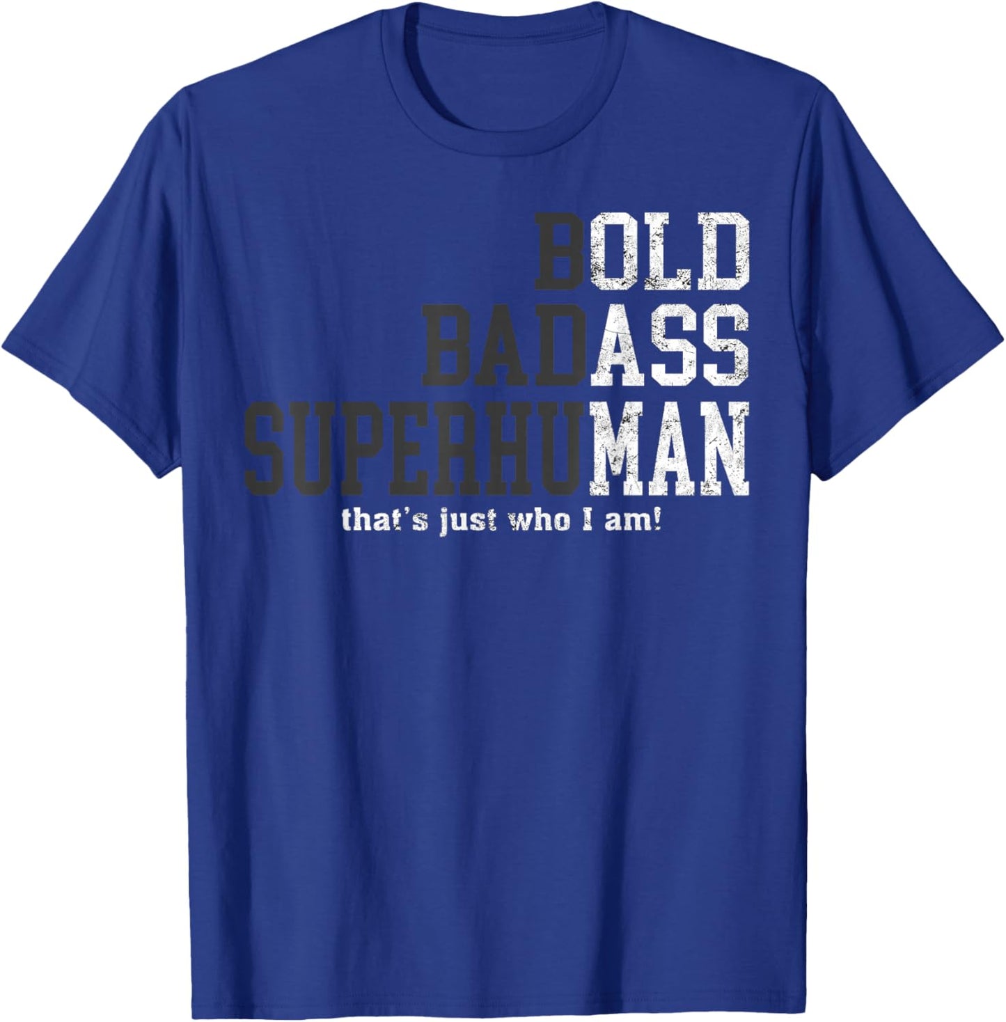 Funny Old Man Saying Gag Gift Birthday for Dad Fathers Day T-Shirt - T-Shirt | Royal