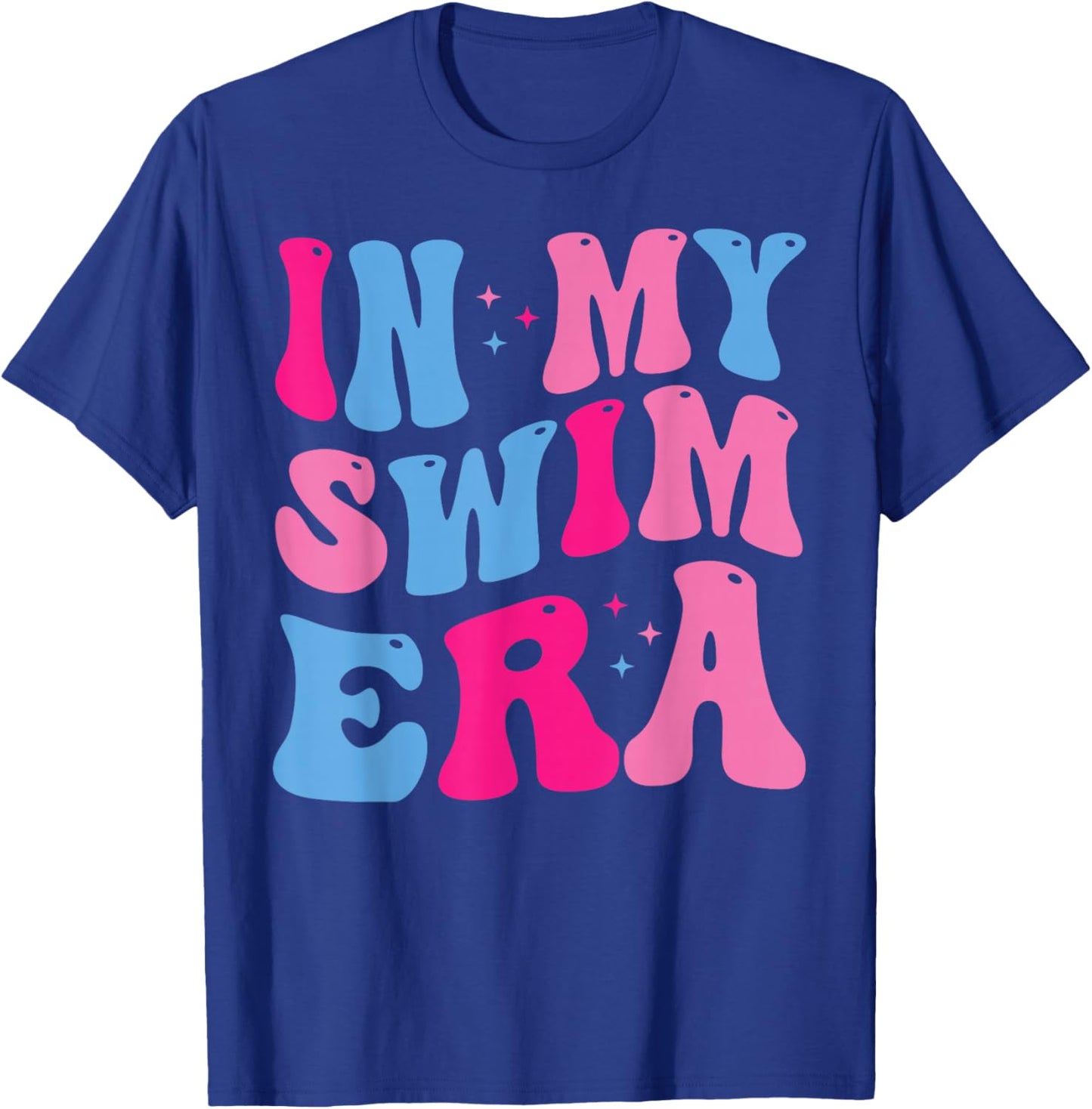 Retro In My Swim Era Swimming Swimmers Women Men Kids T-Shirt - T-Shirt | Royal