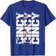 Vintage Cincinnati OH 513 Chip City Grunge Cincy T-Shirt - T-Shirt | Royal