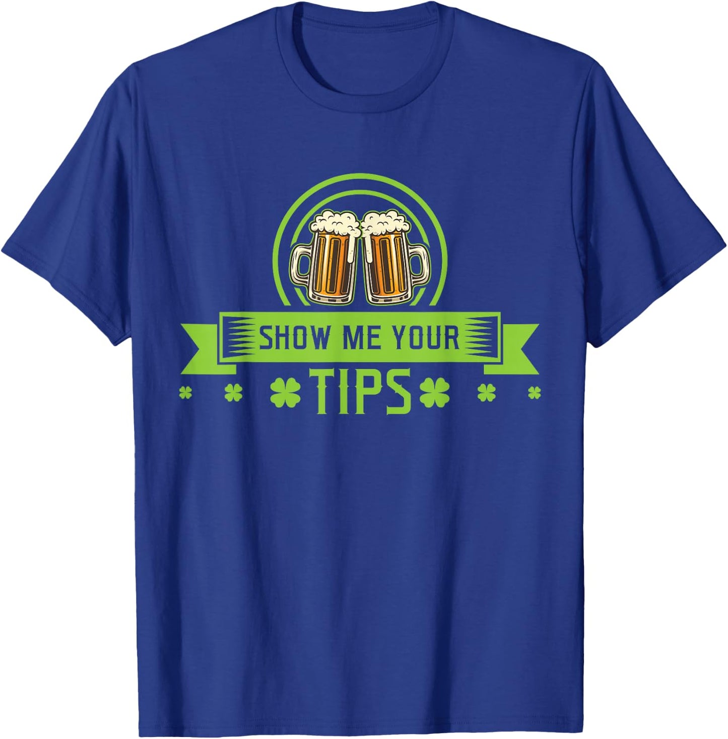 St Patricks Day Bartender T-Shirt - T-Shirt | Royal