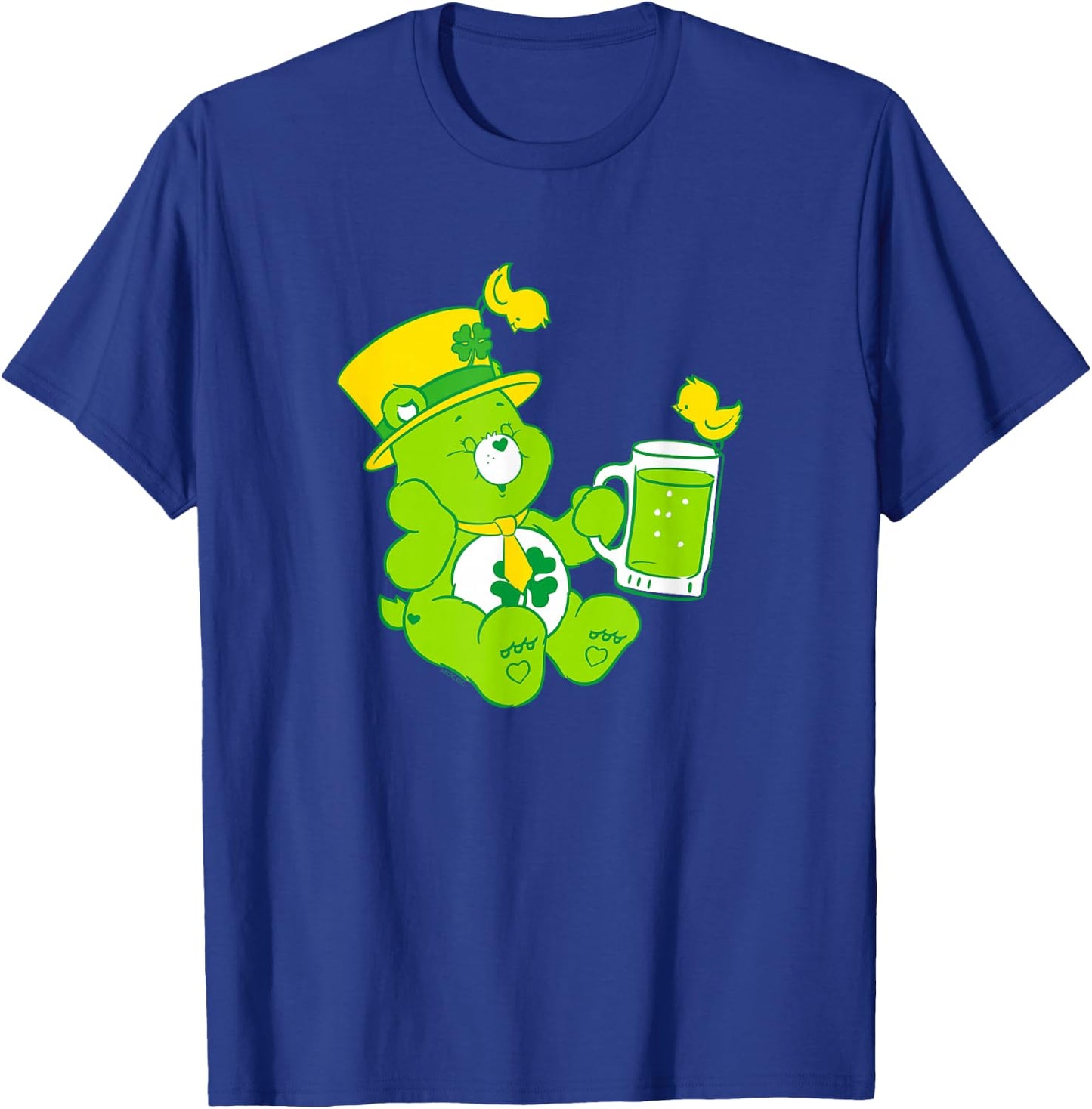 Care Bears Good Luck Bear St. Patrick's Lucky Juice T-Shirt - T-Shirt | Royal