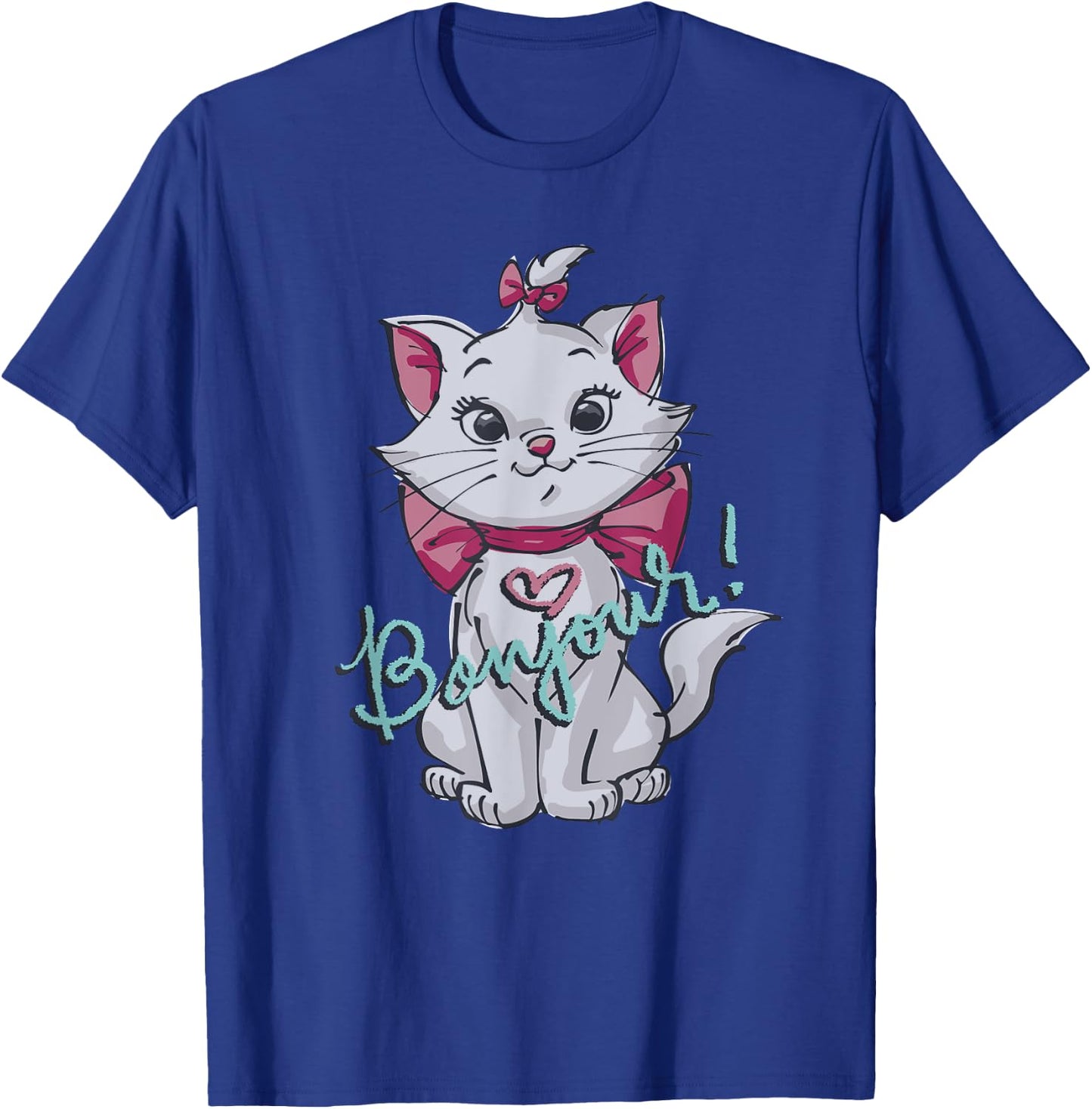 Disney Aristocats Marie Bonjour T-Shirt - T-Shirt | Royal