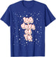 100th Day of School TK Cute 100 Days TK Midcentury Vintage T-Shirt - T-Shirt | Royal
