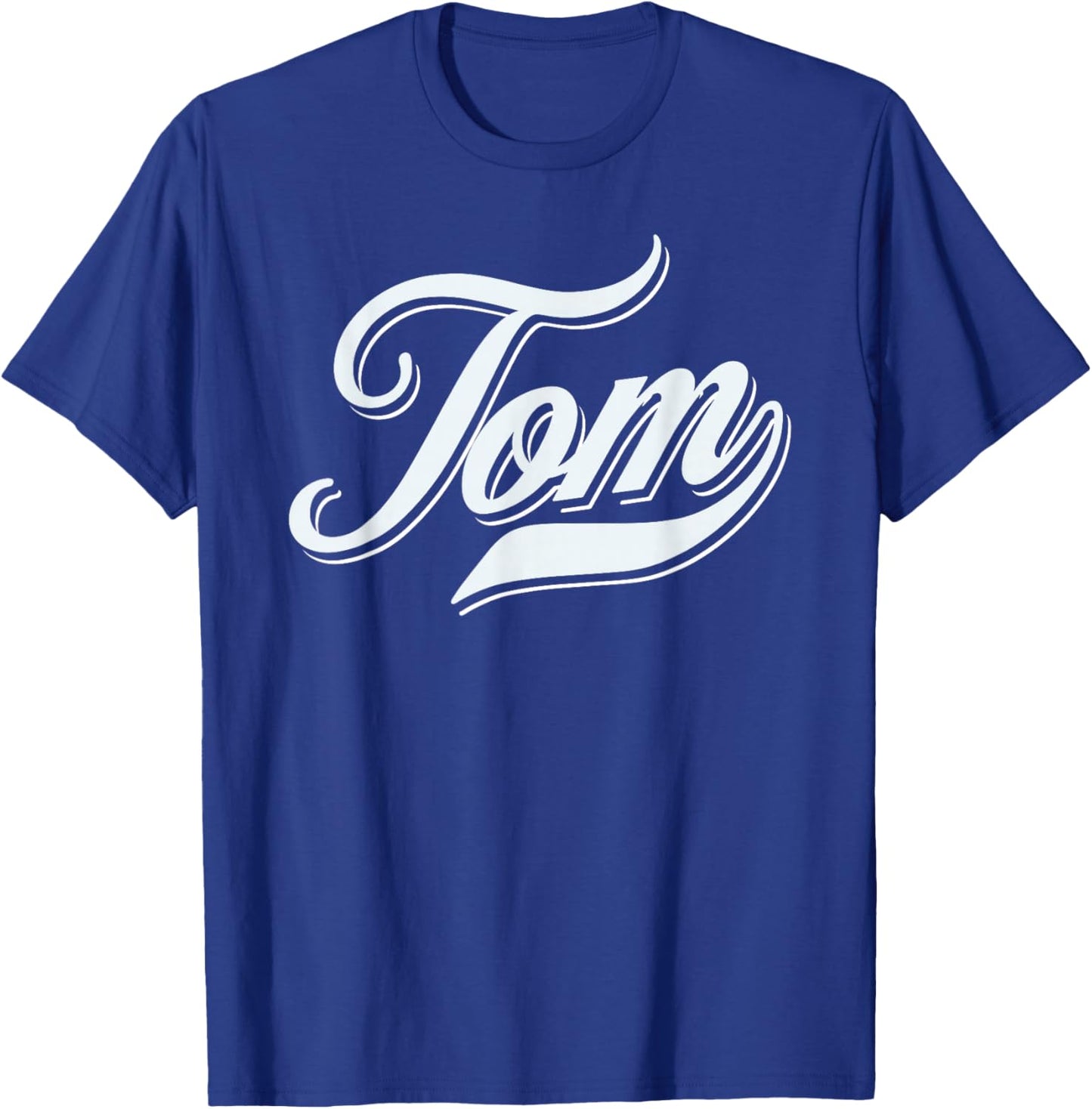 Man Boys Funny Funny Gift First Name For Tom , Black, S T-Shirt - T-Shirt | Royal