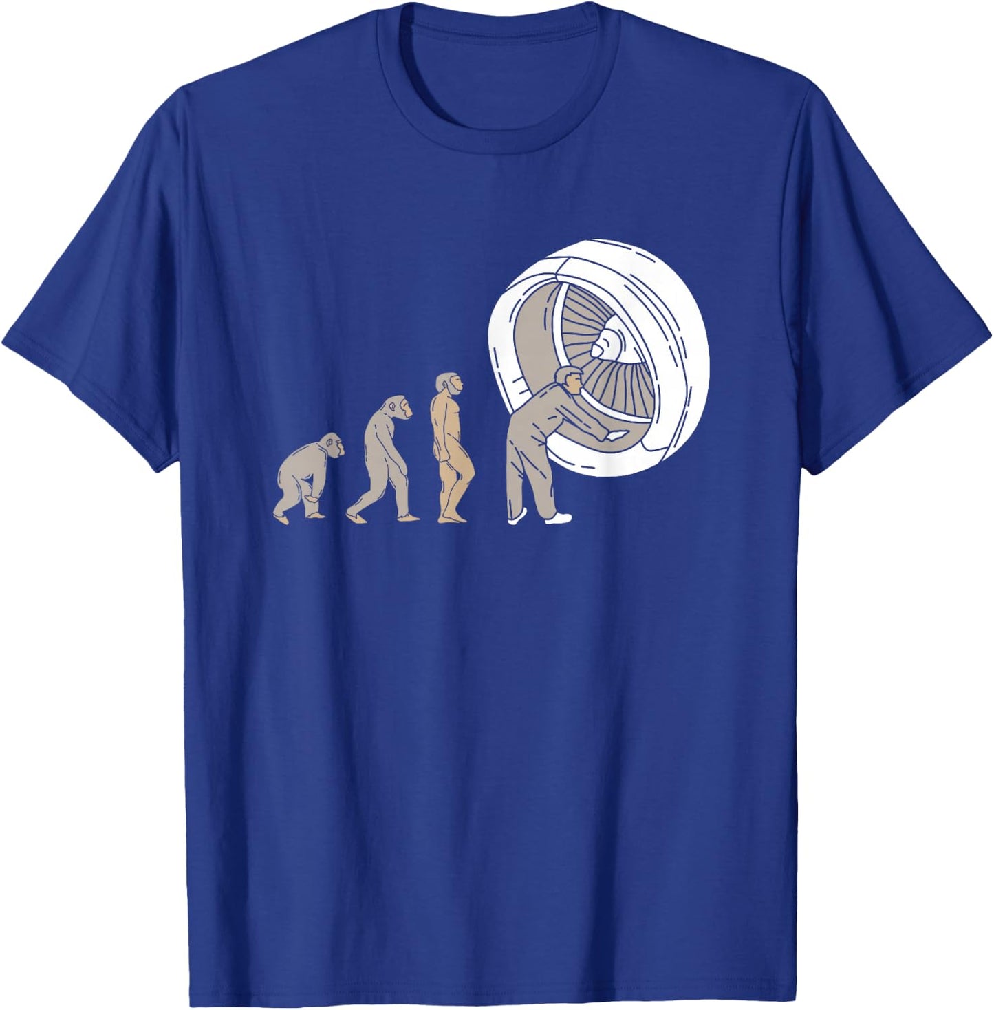 Airplane Mechanic Aircraft Maintenance Technician T-Shirt - T-Shirt | Royal