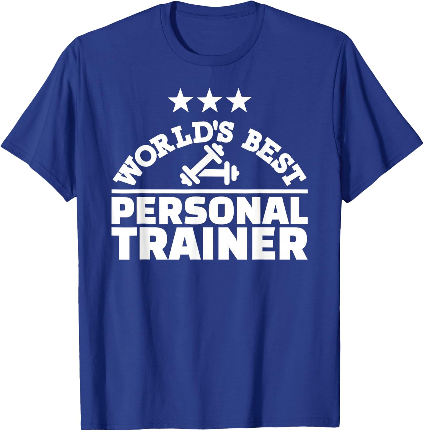 World's best personal trainer T-Shirt - T-Shirt | Royal