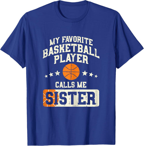 Favorite Basketball Player Sister Family Matching Girls
