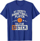 Favorite Basketball Player Sister Family Matching Girls T-Shirt - T-Shirt | Royal