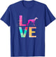 Colorful Whippet Dog Mom Gifts Whippet Men Women Girls Kids T-Shirt - T-Shirt | Royal
