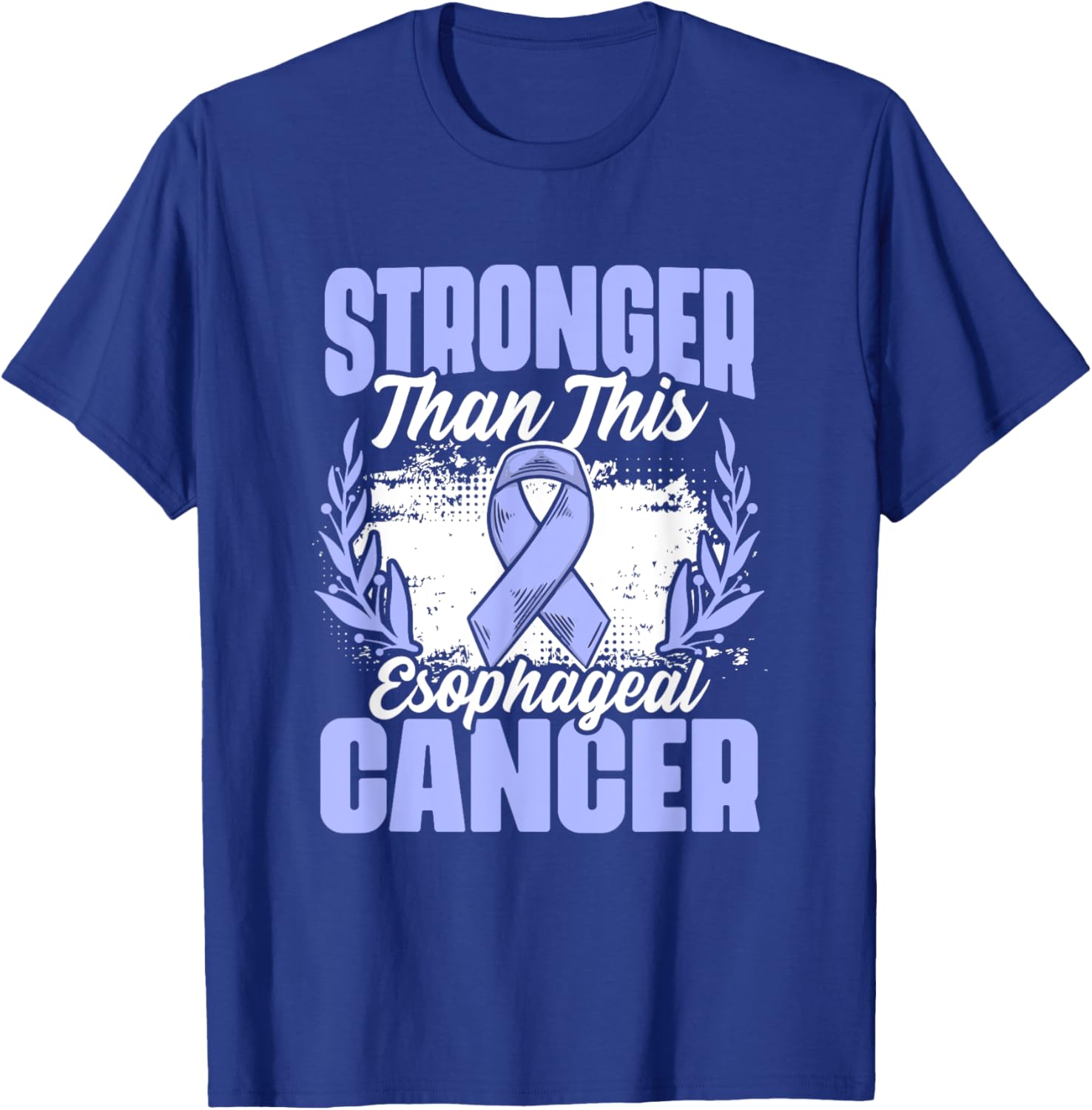 Esophagus Cancer Stronger Than Esophageal Cancer Awareness T-Shirt - T-Shirt | Royal