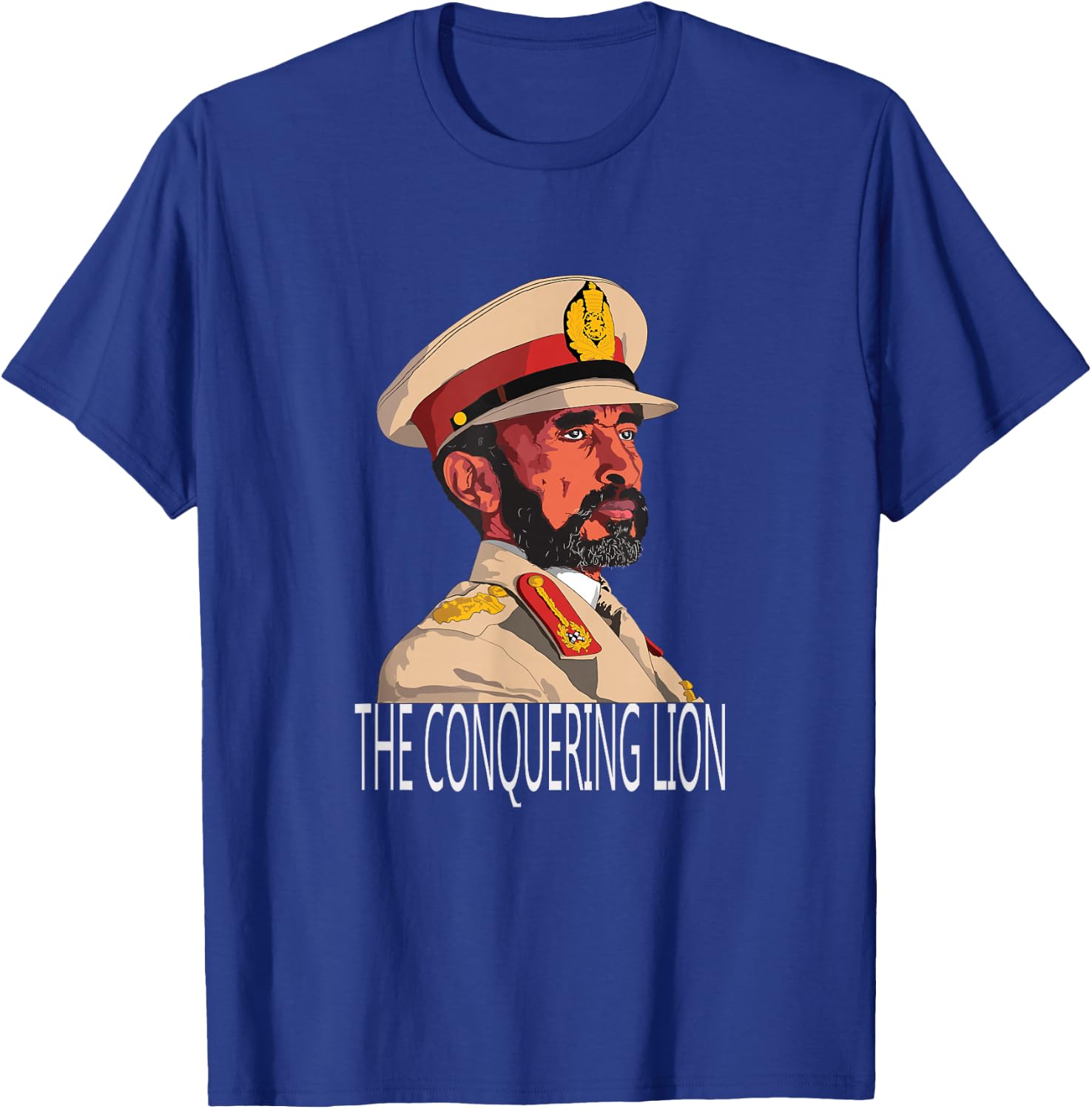 Haile Selassie Portrait T-Shirt - T-Shirt | Royal