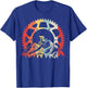 Mountain Biking Gear Retro Vintage MTB Bicycle Bike Rider T-Shirt - T-Shirt | Royal