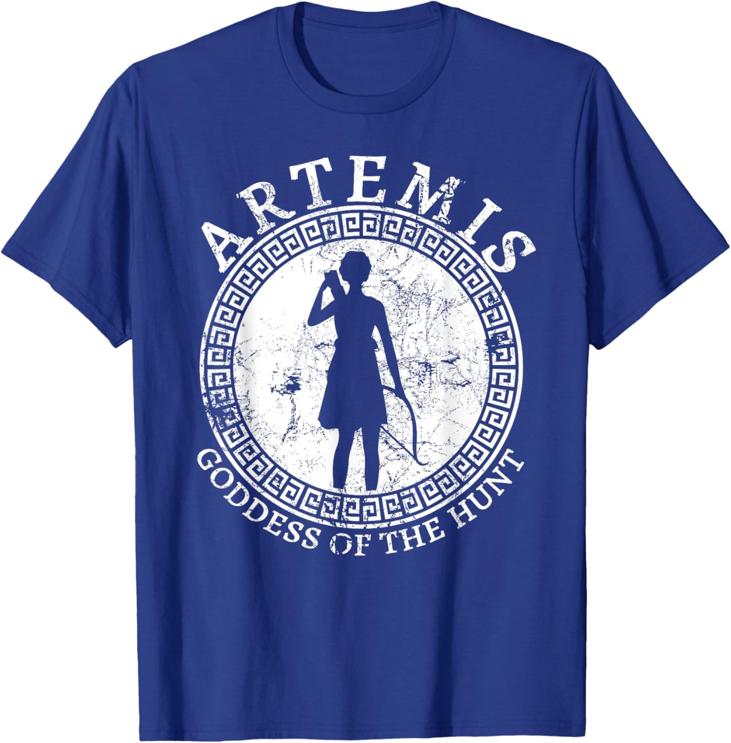 Artemis Greek Goddess Of The Hunt Ancient Greece Mythology T-Shirt - T-Shirt | Royal