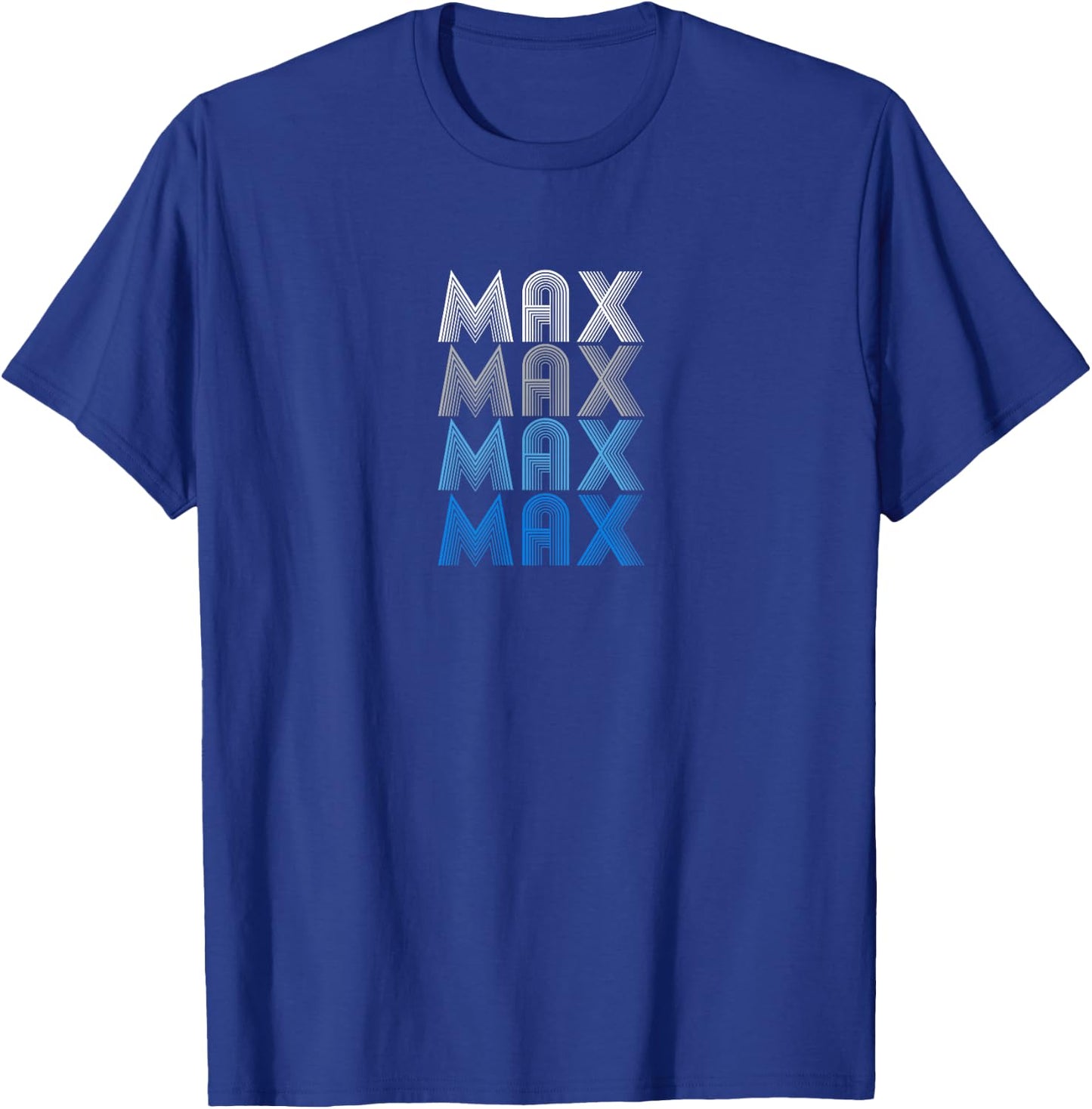Max - Boys Name Birthday Gift T-Shirt - T-Shirt | Royal