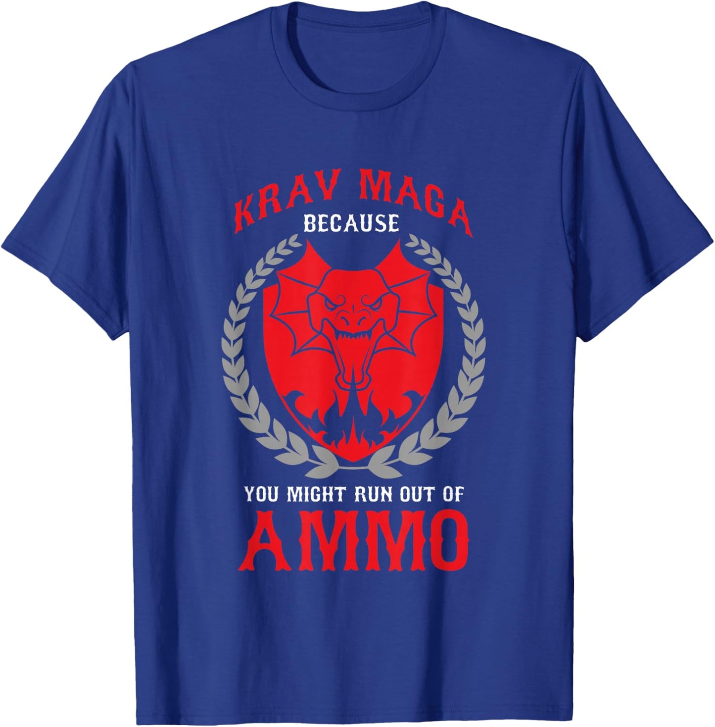 Krav Maga Israeli Contact Combat Sport T-Shirt - T-Shirt | Royal