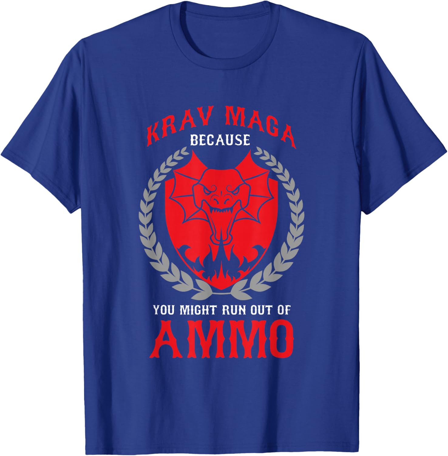 Krav Maga Israeli Contact Combat Sport T-Shirt - T-Shirt | Royal