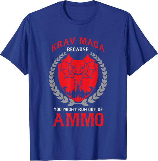 Krav Maga Israeli Contact Combat Sport T-Shirt - T-Shirt | Royal