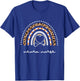 Rainbow Leopard neuro nurse Neuroscience nurse T-Shirt - T-Shirt | Royal