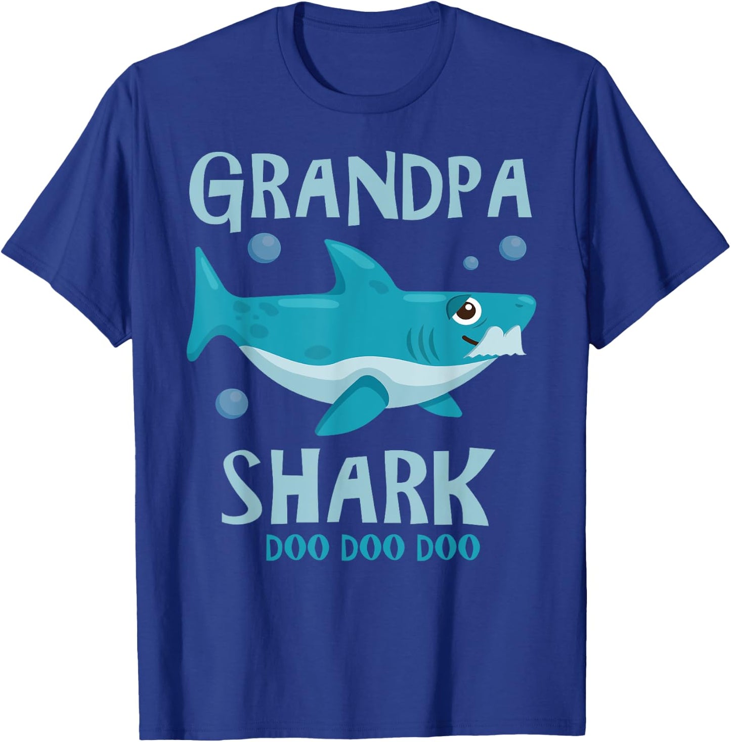 Grandpa Shark T-Shirt - T-Shirt | Royal