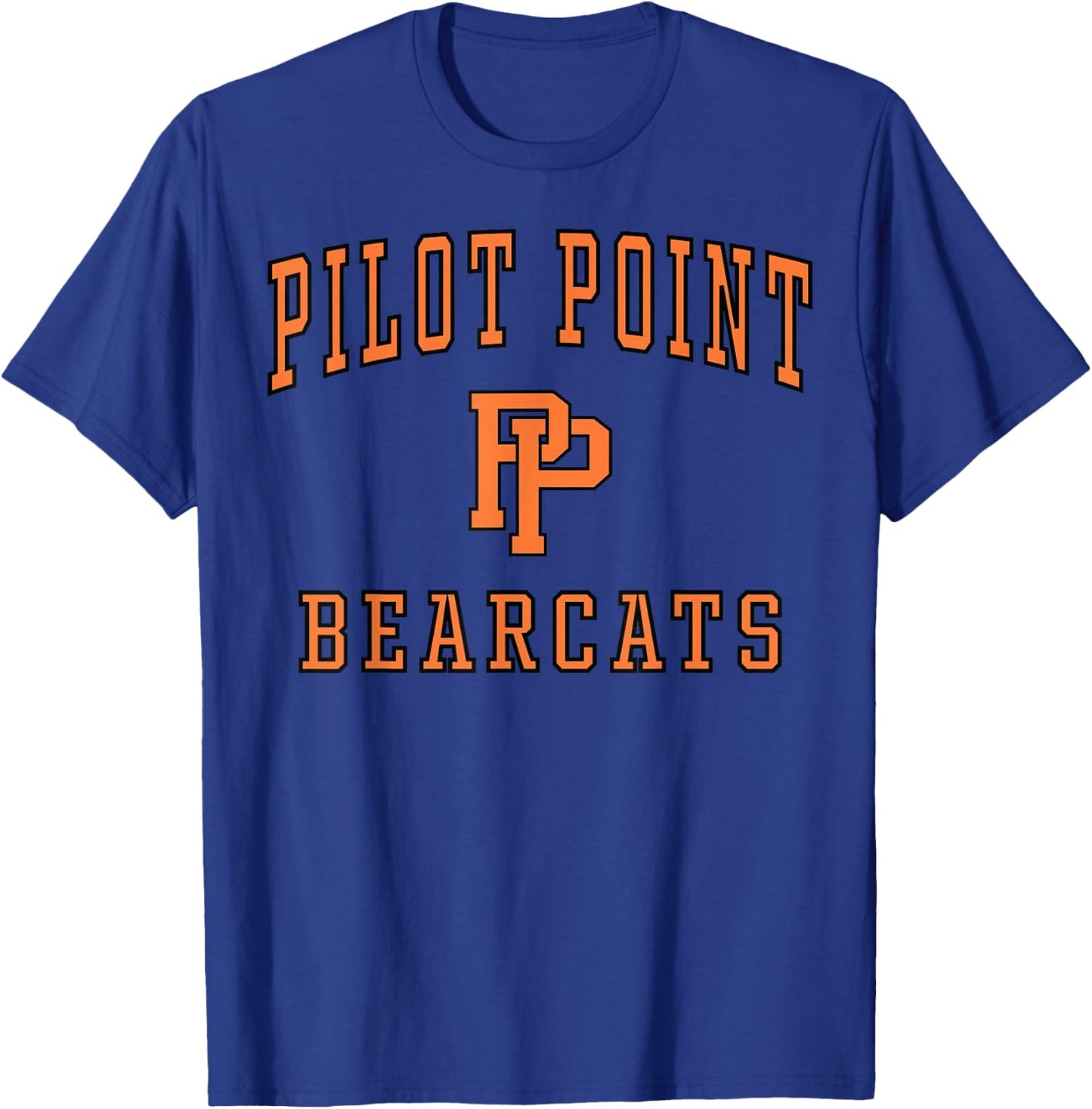 Pilot Point High School Bearcats C1 T-Shirt - T-Shirt | Royal