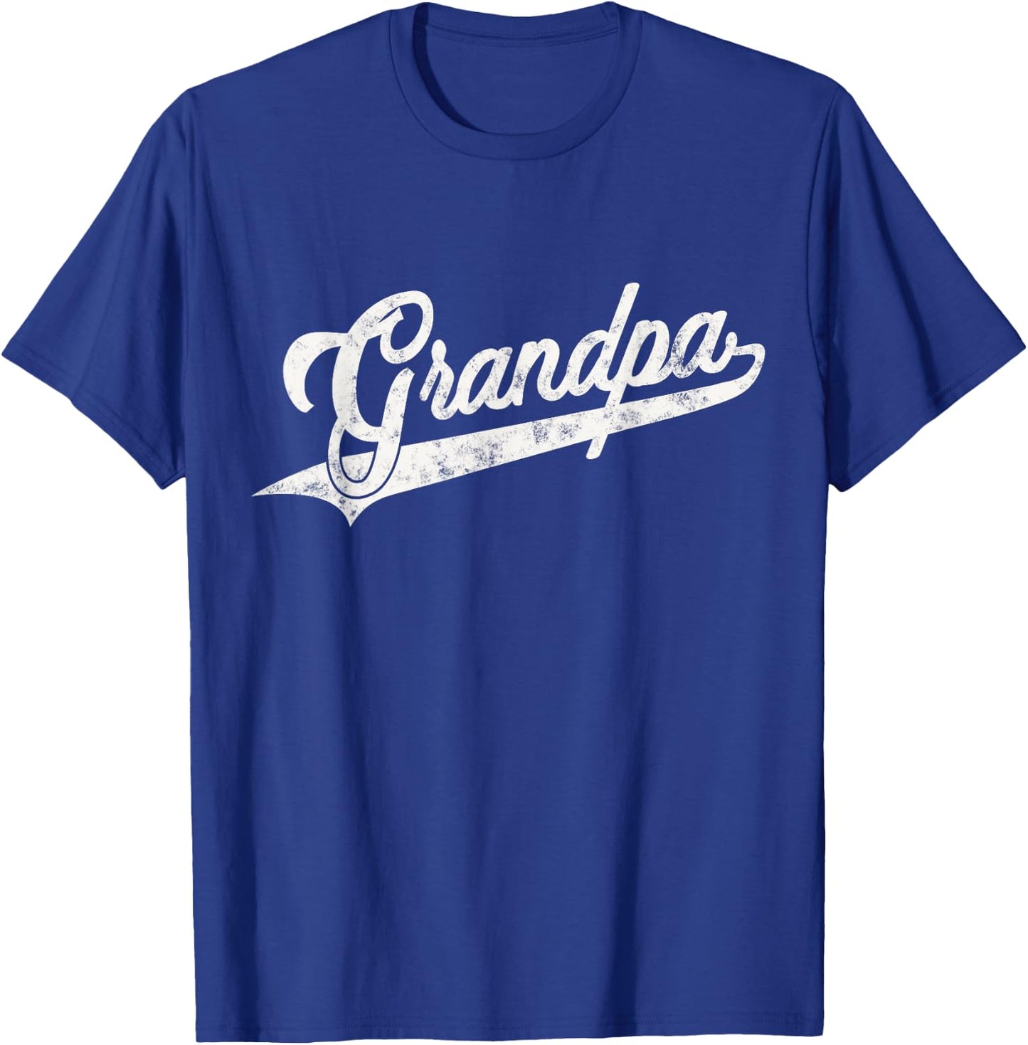Grandpa Vintage Retro Style Father’s day For G-pa Grandpa T-Shirt - T-Shirt | Royal