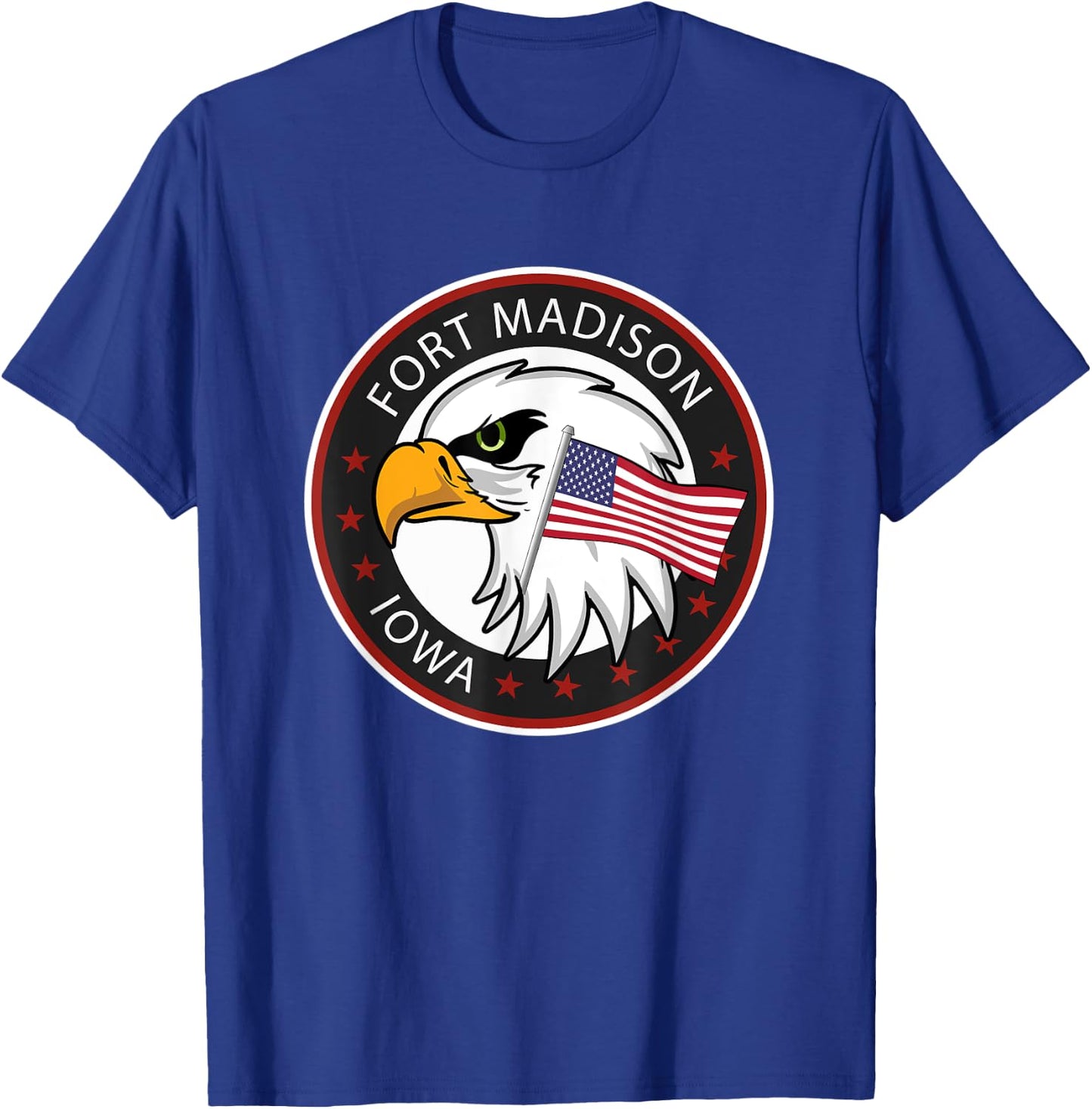 Fort Madison Iowa IA T-Shirt - T-Shirt | Royal