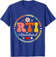Groovy RTI Interventionist T Response Teacher Squad Women Kids T-Shirt - T-Shirt | Royal