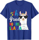 5th Grade No Prob-Llama Teacher Student First Day Of School Women Kids T-Shirt - T-Shirt | Royal