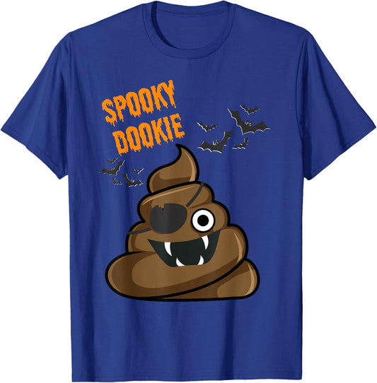 Funny Spooky Dookie Halloween Costume Women Kids T-Shirt - T-Shirt | Royal