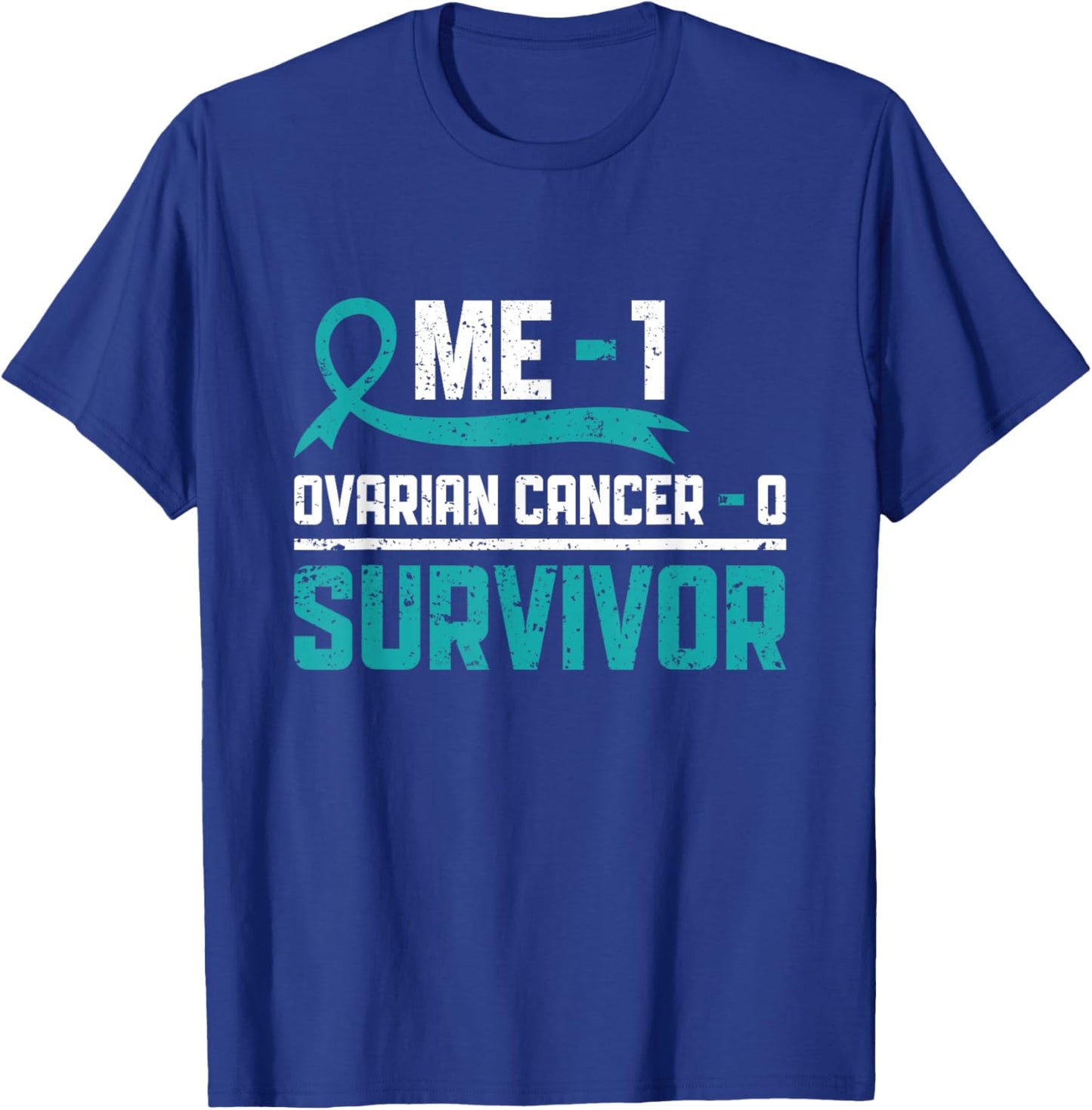 Ovarian Cancer Survivor Ovarian Cancer Warrior T-Shirt - T-Shirt | Royal