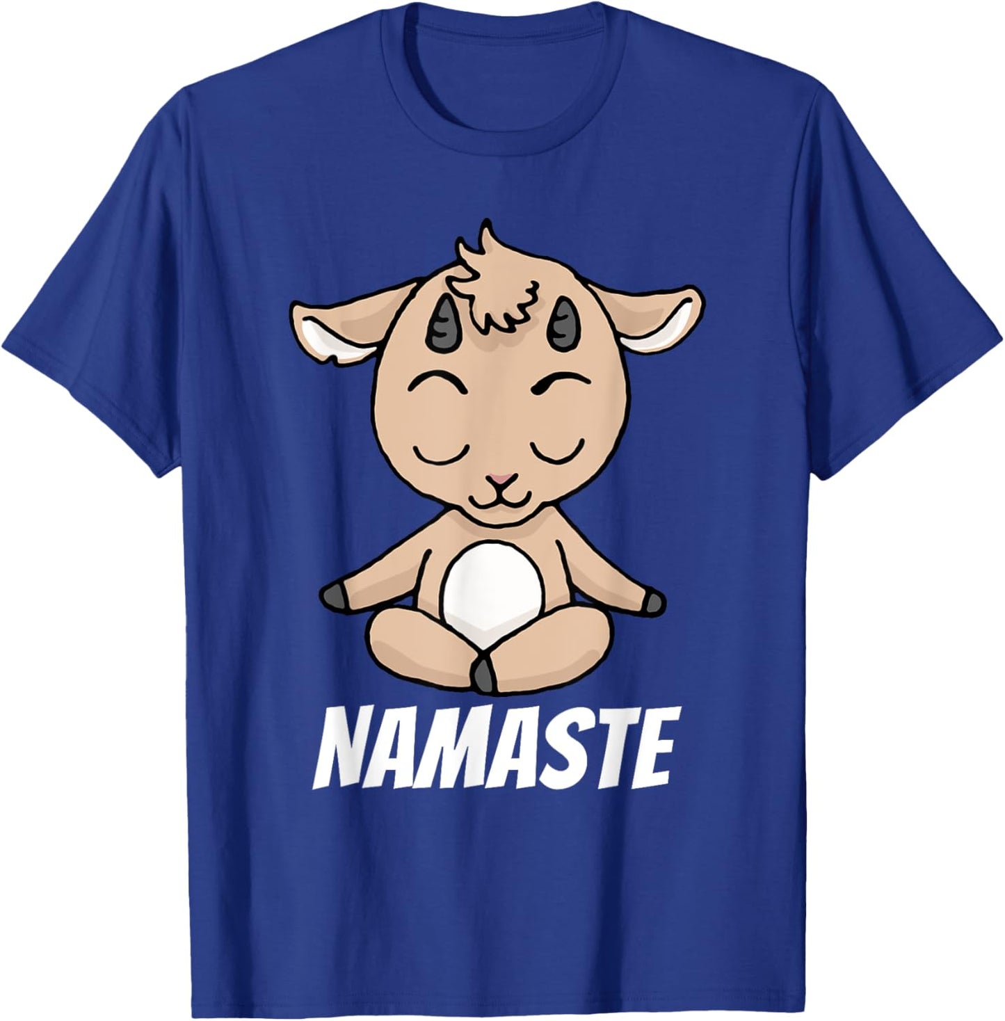 Goat Yoga T-Shirt - T-Shirt | Royal