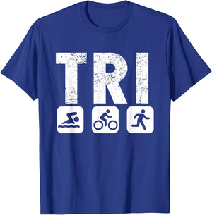 Tri Trilife Triathlon T-Shirt - T-Shirt | Royal