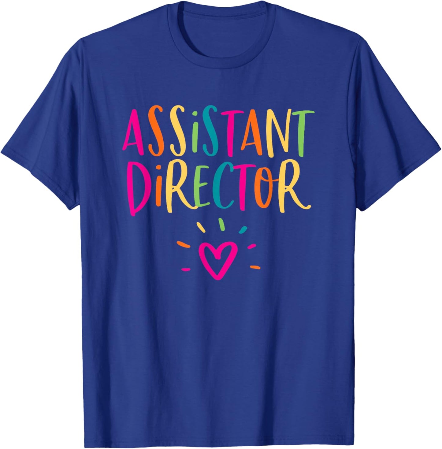 Assistant Director Gift Appreciation Theater Nursing HR T-Shirt - T-Shirt | Royal