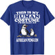 This Is My Human Costume I'm Really An African Penguins T-Shirt - T-Shirt | Royal