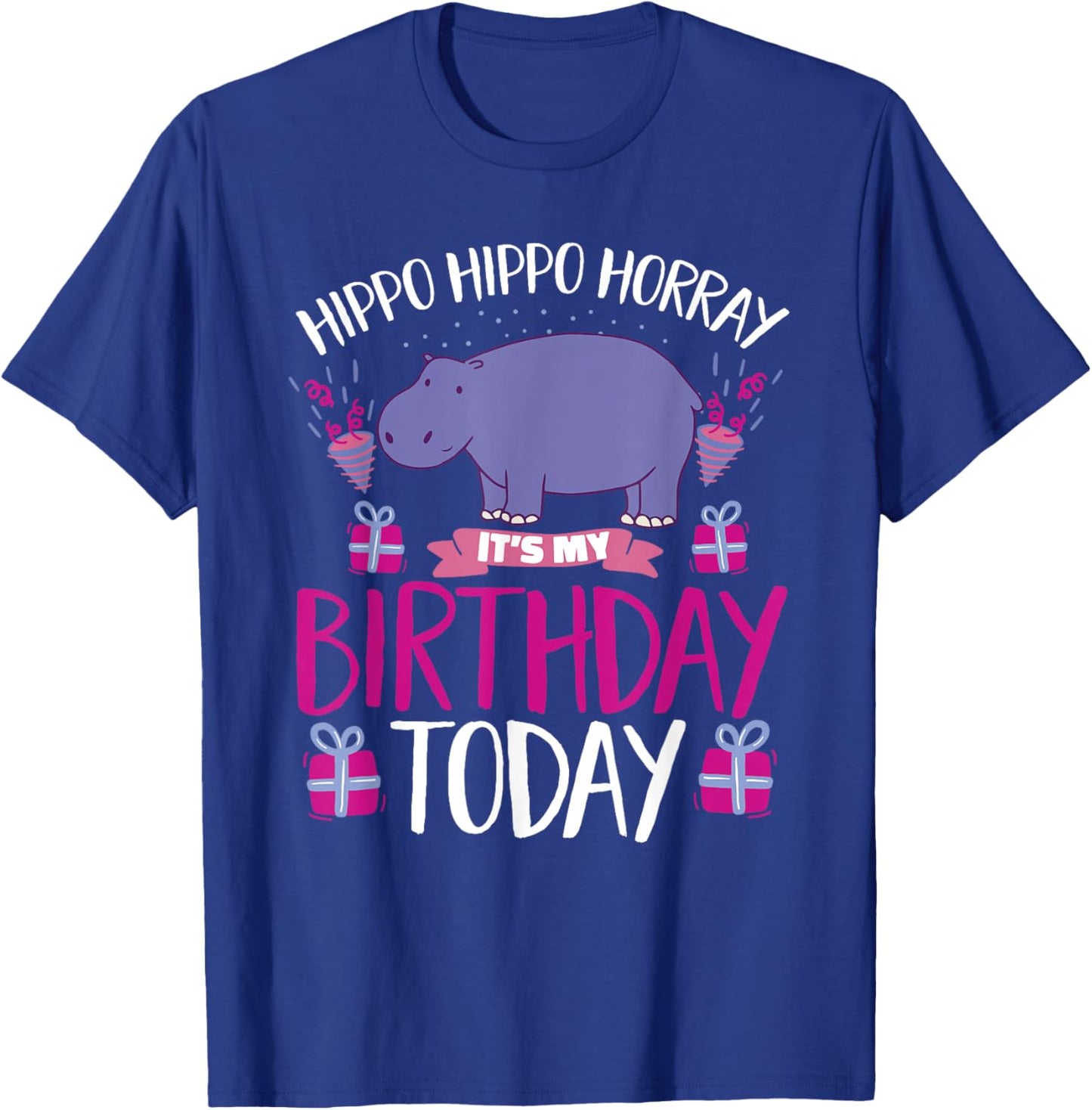 Hippo Hippo T-Shirt - T-Shirt | Royal