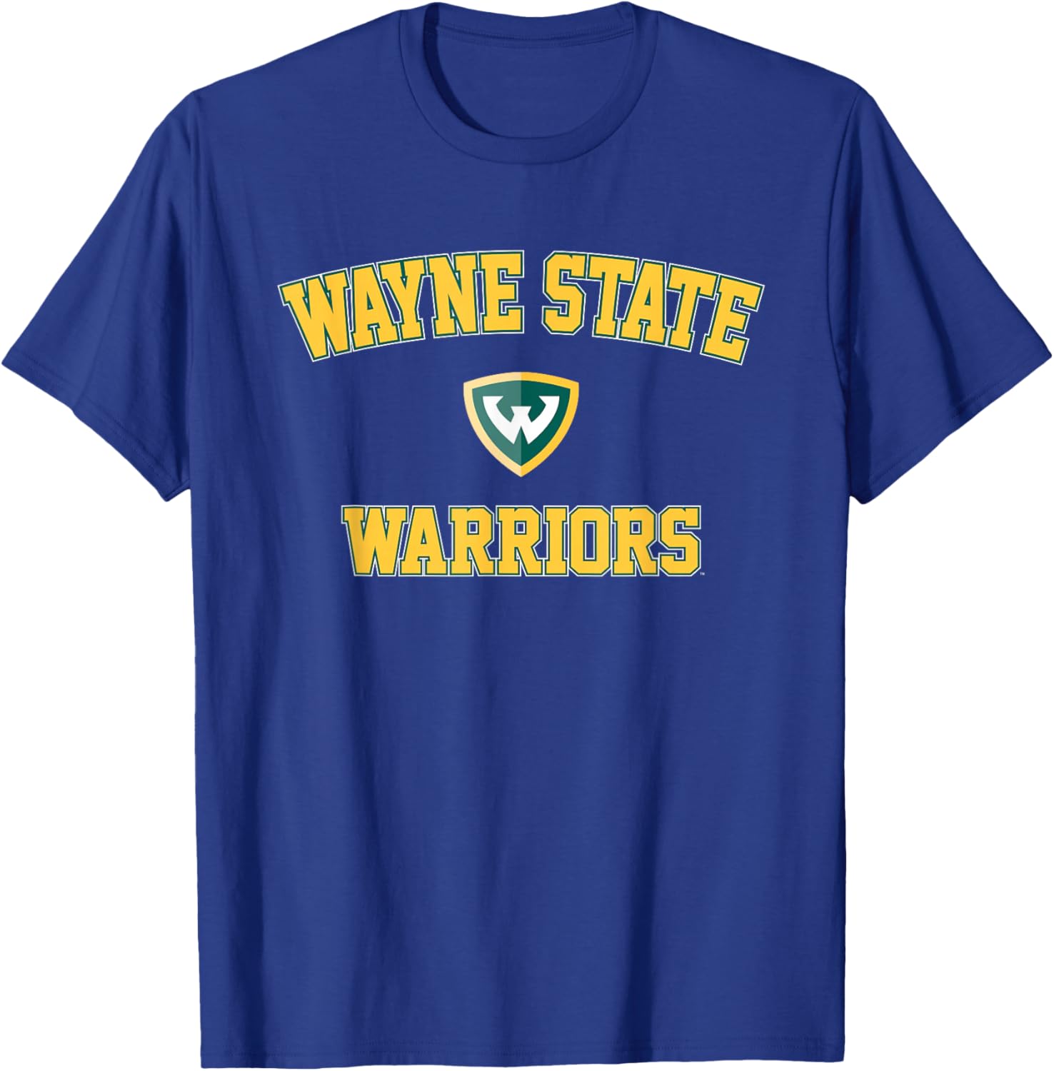 Wayne State University Warriors Campus Classic T-Shirt - T-Shirt | Royal