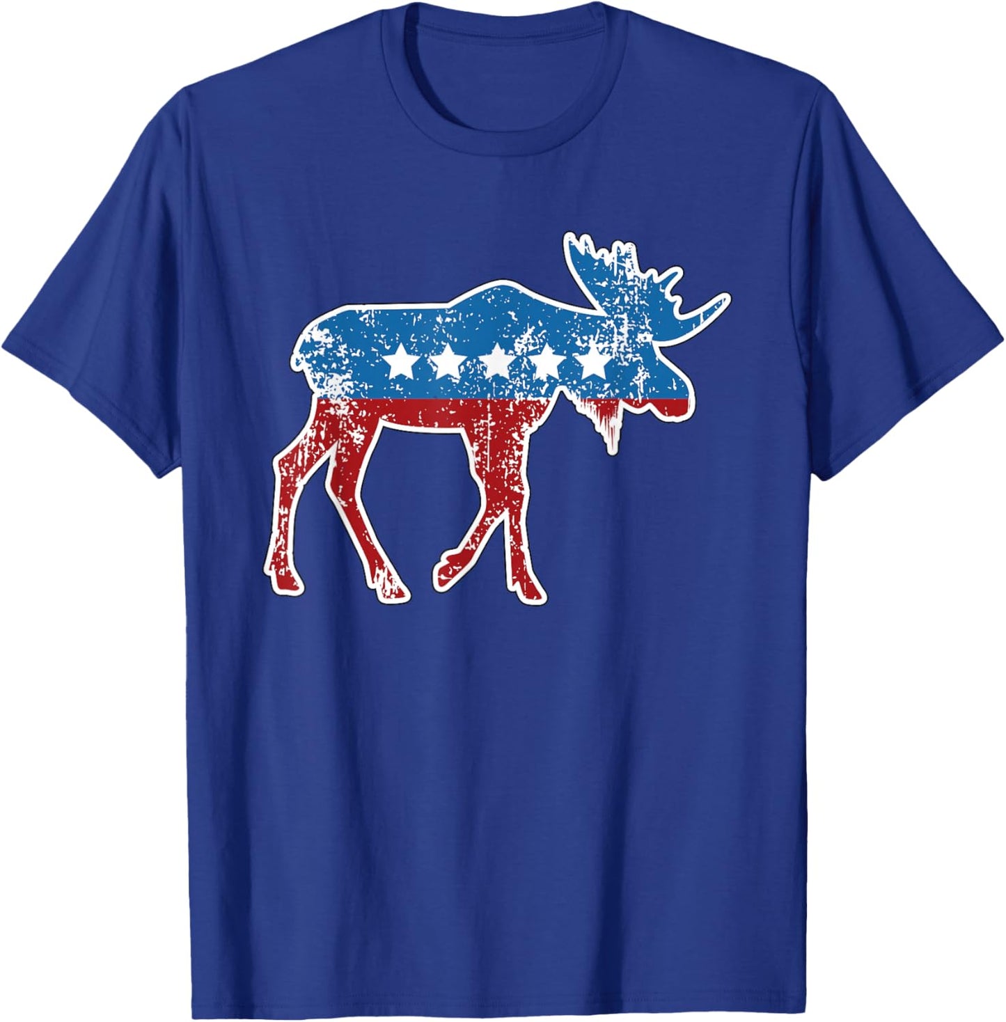 Theodore Roosevelt Teddy Political Bull Moose Party T-Shirt - T-Shirt | Royal