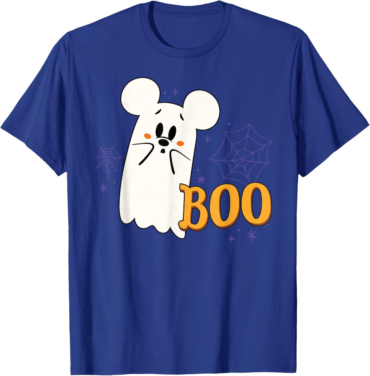 Disney Mickey Mouse Cute Little Ghost Boo Halloween T-Shirt - T-Shirt | Royal