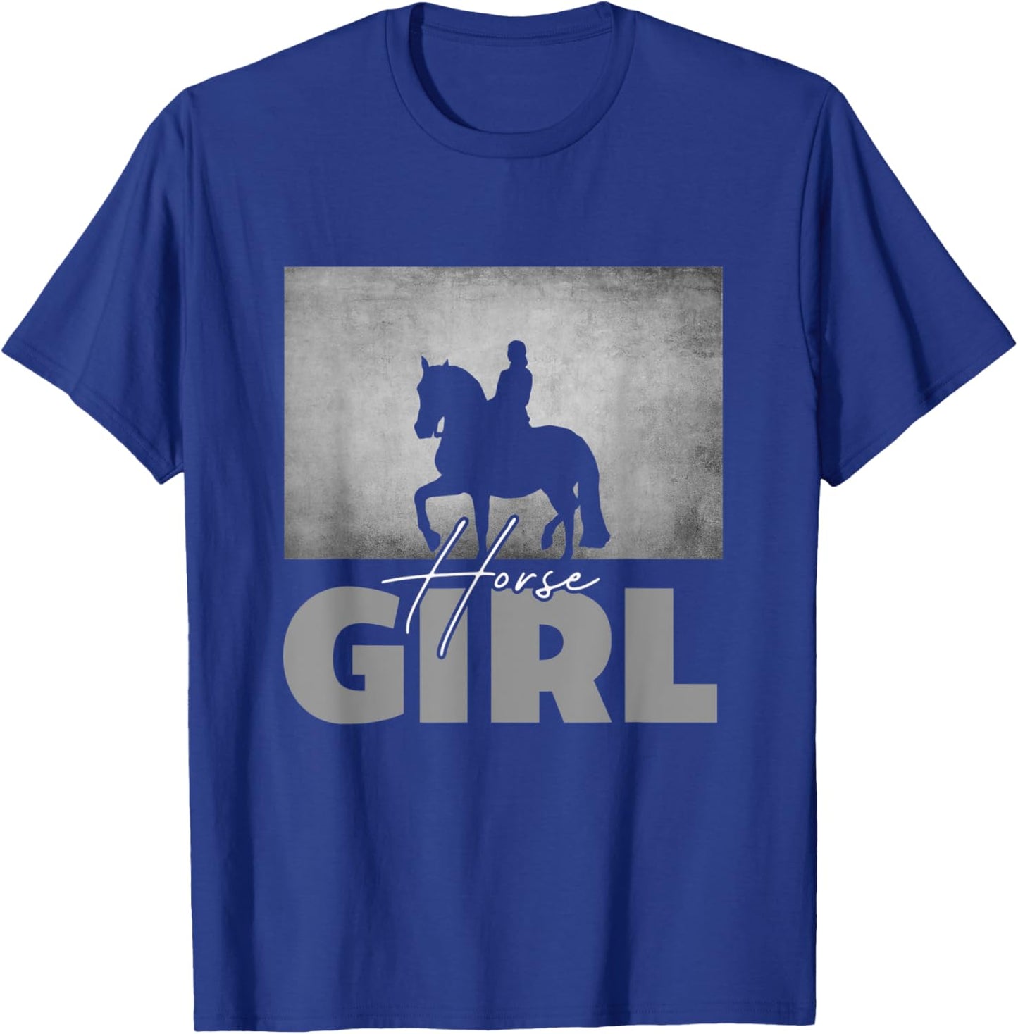 Horse Girl Horseback Riding Apparel - Horse T-Shirt - T-Shirt | Royal