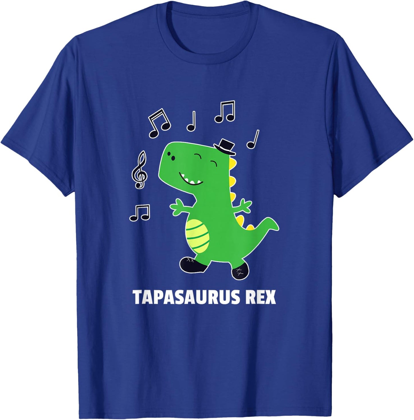 Tap Dance -Tapasaurus Rex-Dinosaur Recital Gift T-Shirt - T-Shirt | Royal