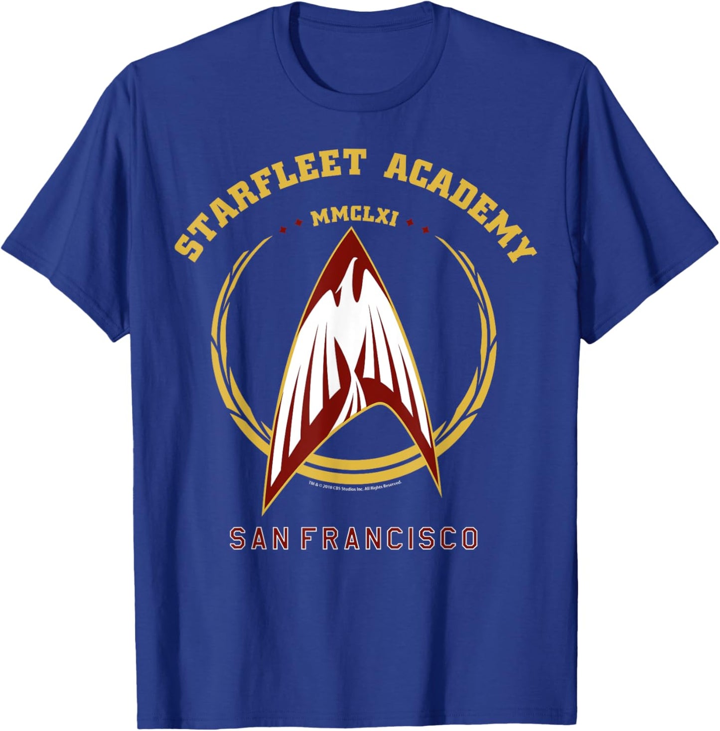 Star Trek Starfleet Academy Delta Crest Premium T-Shirt - T-Shirt | Royal