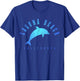 Laguna Beach California CA Vintage Dolphin Vacation Women Kids T-Shirt - T-Shirt | Royal