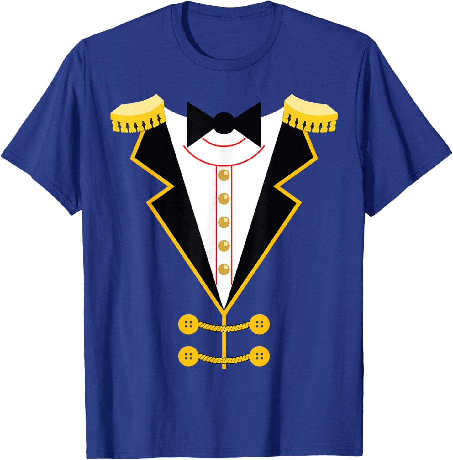 Circus Ringmaster Costume Carnival Theme Halloween Party T-Shirt - T-Shirt | Royal