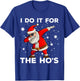 I Do It For The Hos Dabbing Santa Claus Christmas Kids Boys T-Shirt - T-Shirt | Royal