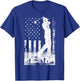 American Flag Golf Club USA 4th Of July Women Kids T-Shirt - T-Shirt | Royal