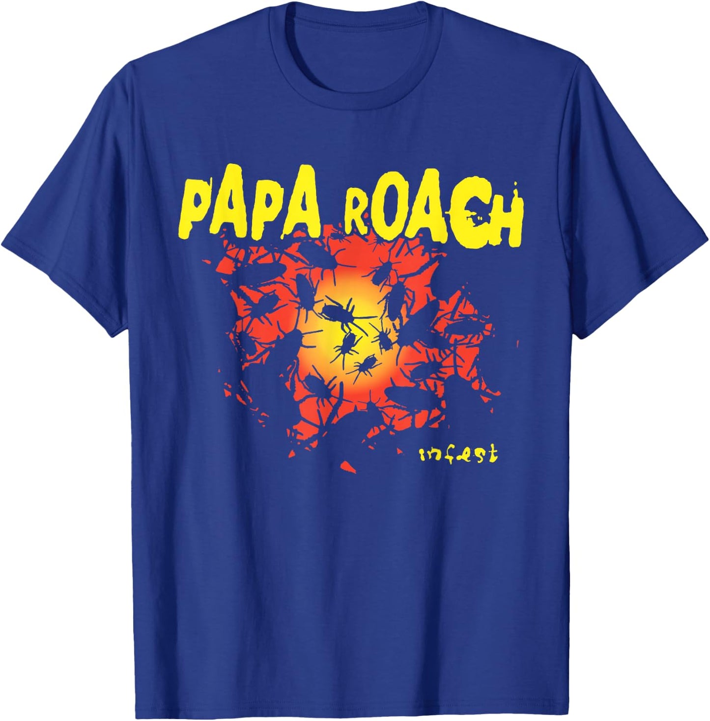 Papa Roach - Official Merchandise - Infest Glow T-Shirt - T-Shirt | Royal