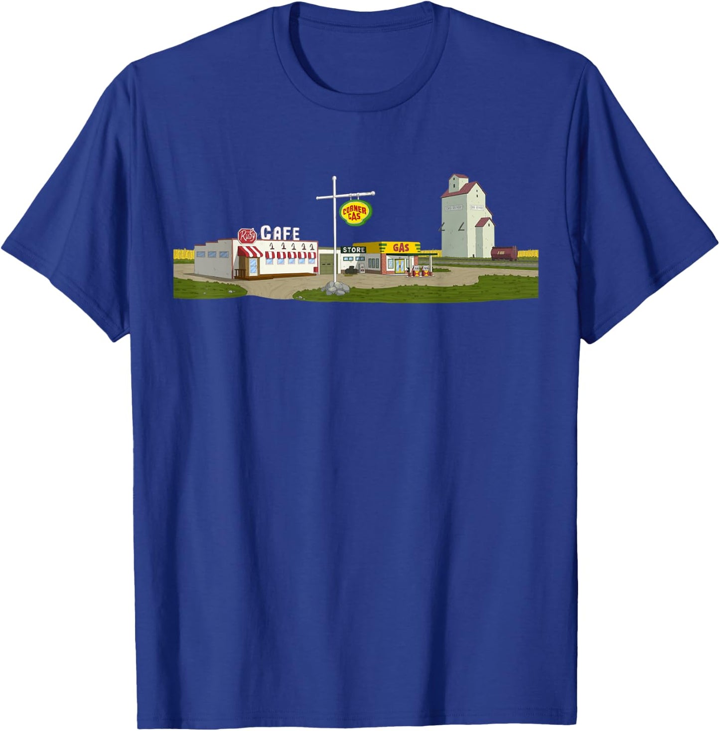 Corner Gas Set T-Shirt - T-Shirt | Royal